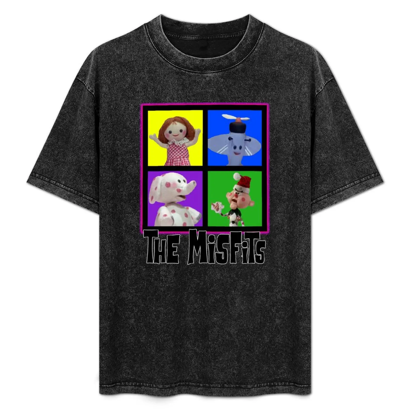 

The Misfits Live at Rainbow Rocks T-Shirt Lightweight Basic Short Sleeve Shirt