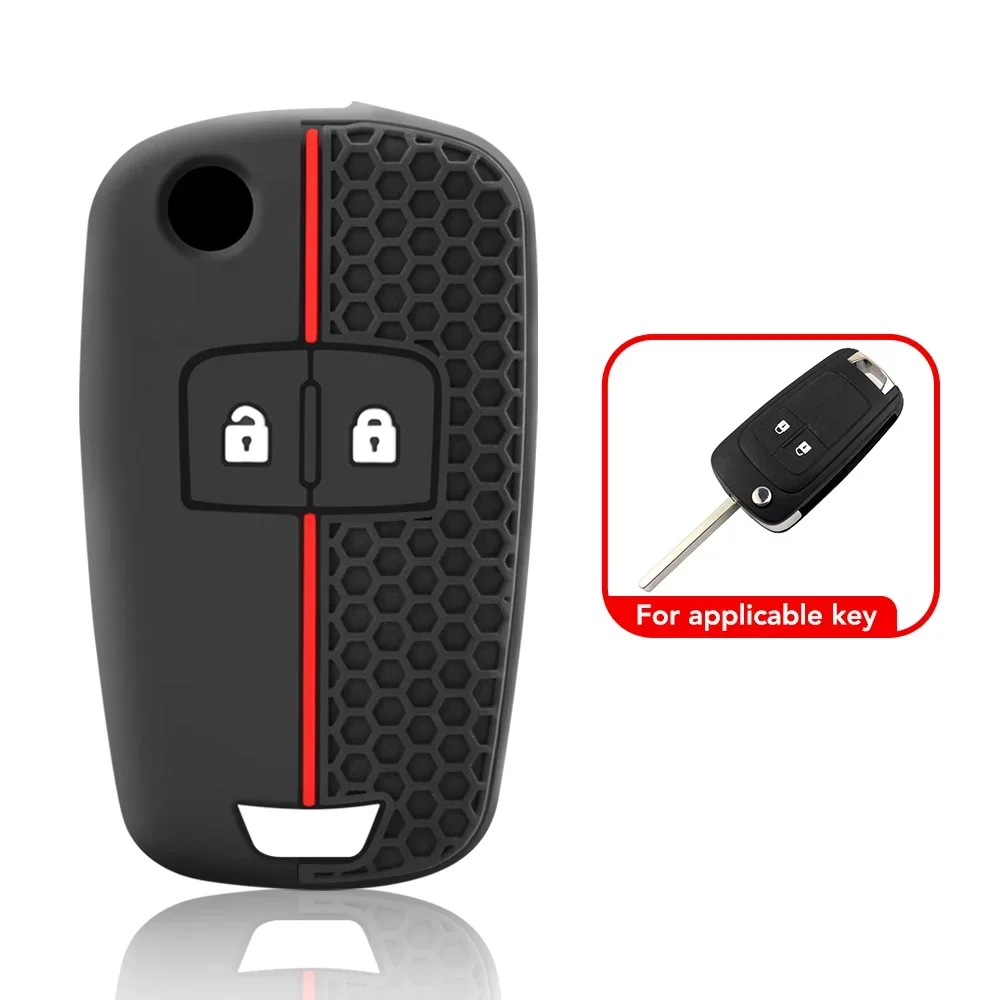 keychain Silicone Car Remote Key Cover Case for Opel Corsa D Adam Karl Astra J Zafira C Insignia Mokka Cascada Meriva Accessory