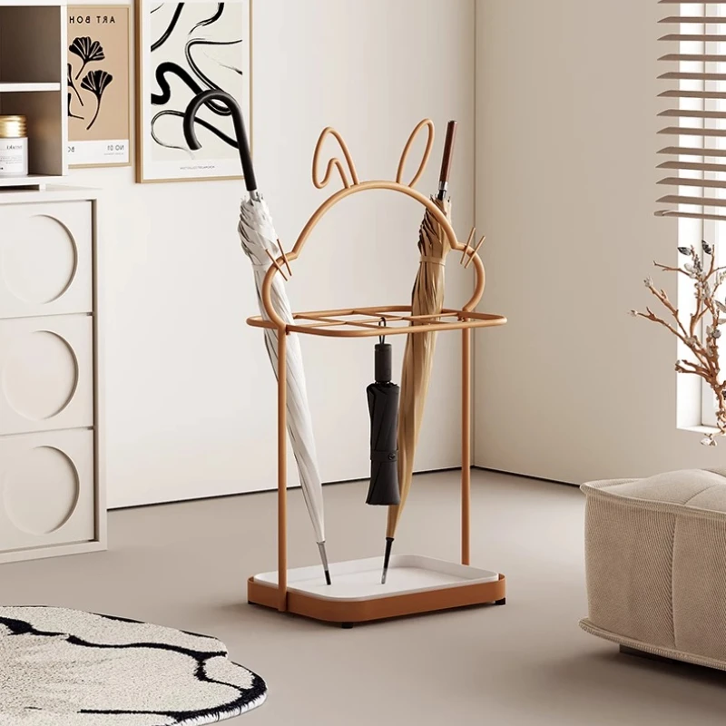 Wabi-Sabi Style Umbrella Rack, Entryway Minimalist Rain Stand, Popular Indoor Draining Holder, Home Umbrella Storage Organizer