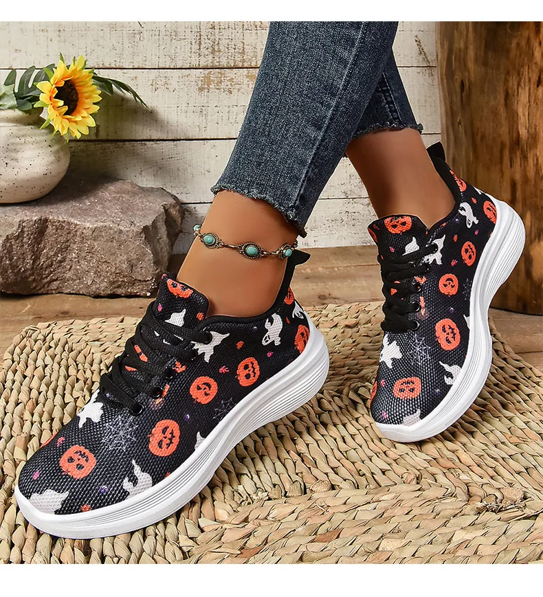 Baskets en maille respirante pour femmes, chaussures de sport décontractées, nouvelle mode, automne