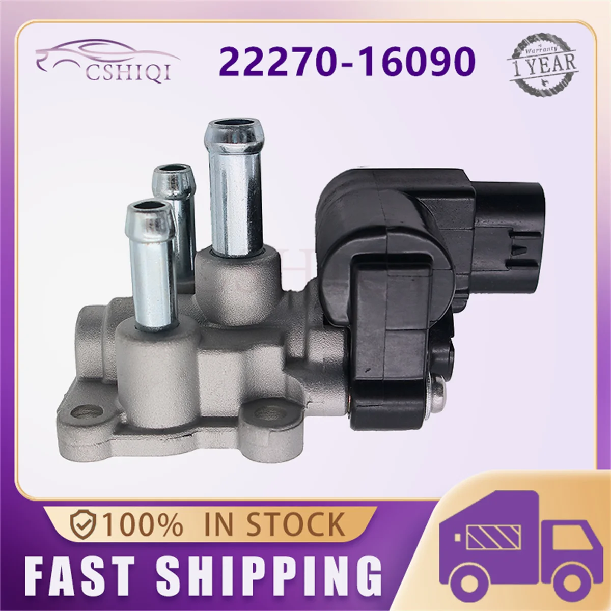 

Клапан регулировки холостого хода 22270-16090 для Toyota Corolla, мотор холостого хода 2227016090 1368001060 136800-1060, автоаксессуары