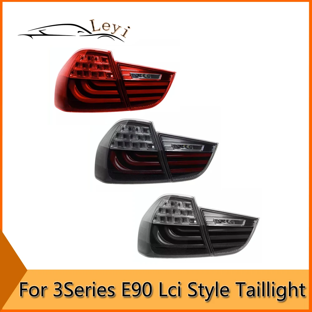 Taillight Assembly For BMX 3Series E90 LED Fog Brake Reversing Turn Signal Rear Marker Tail Lamp （ Lci Style ）Plug And Play