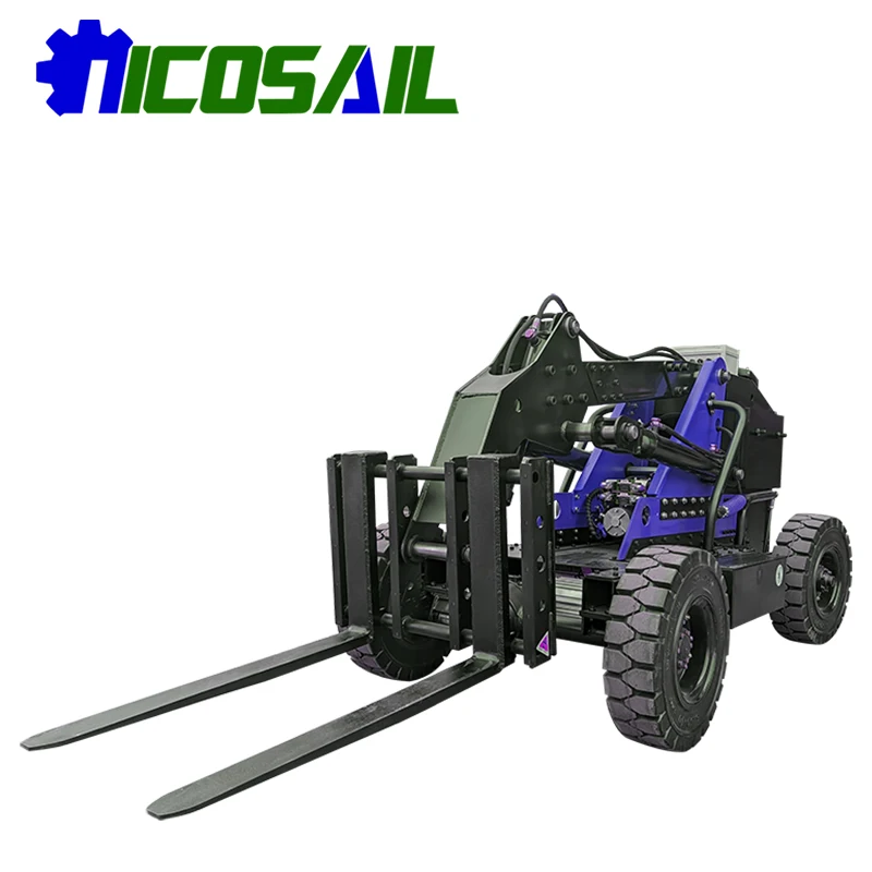 

Warehouse logistics hydraulic oil tank tank forklift fully automatic off-road vertical lifting and unloading system