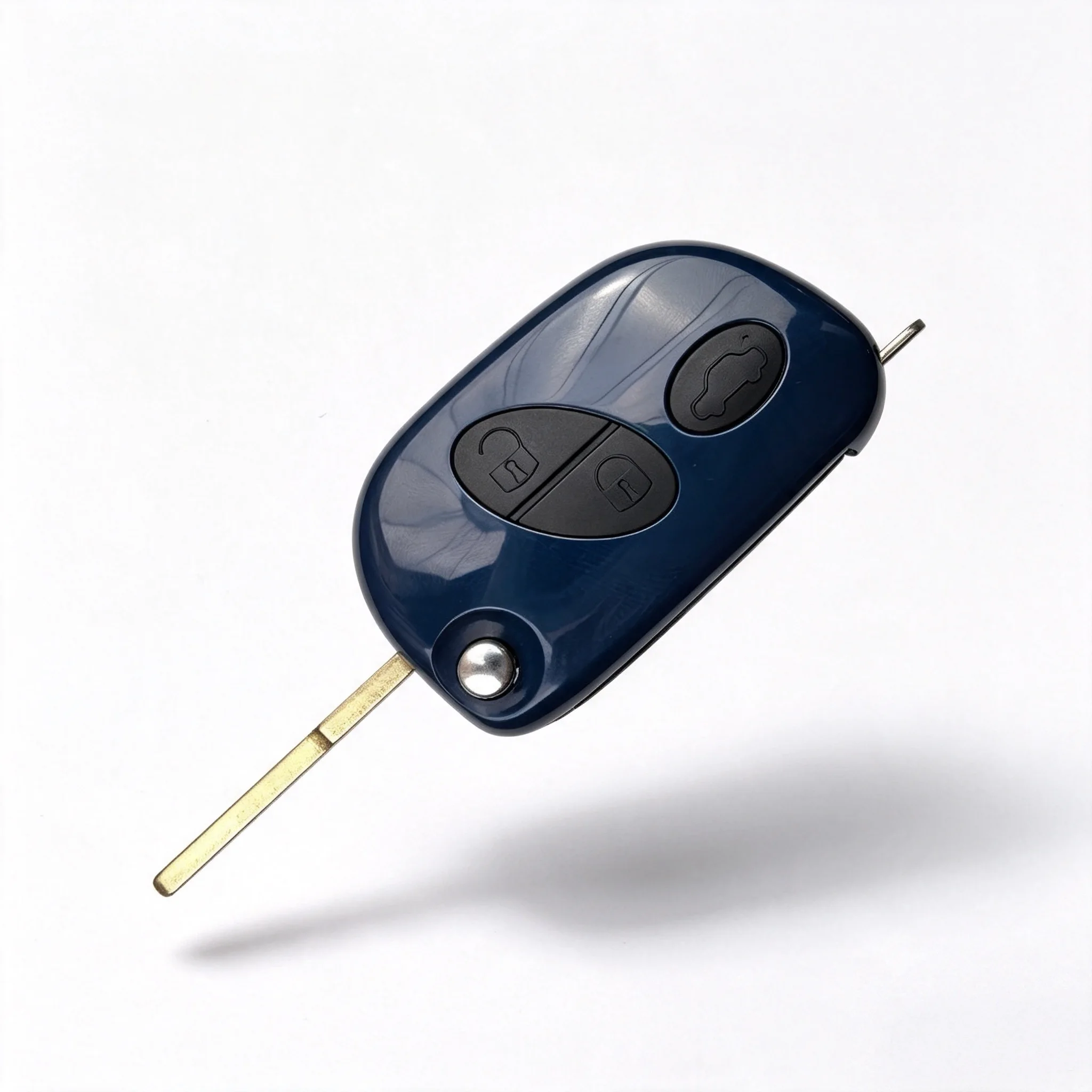 FCC-ID: RX2TRF937 3-Tasten ID48 Chip 433MHz Smart Remote Autoschlüssel /PCB/Gehäuse für Maserati Quattroporte Gran Turismo 2005-2017 Schlüssel – Detail 5