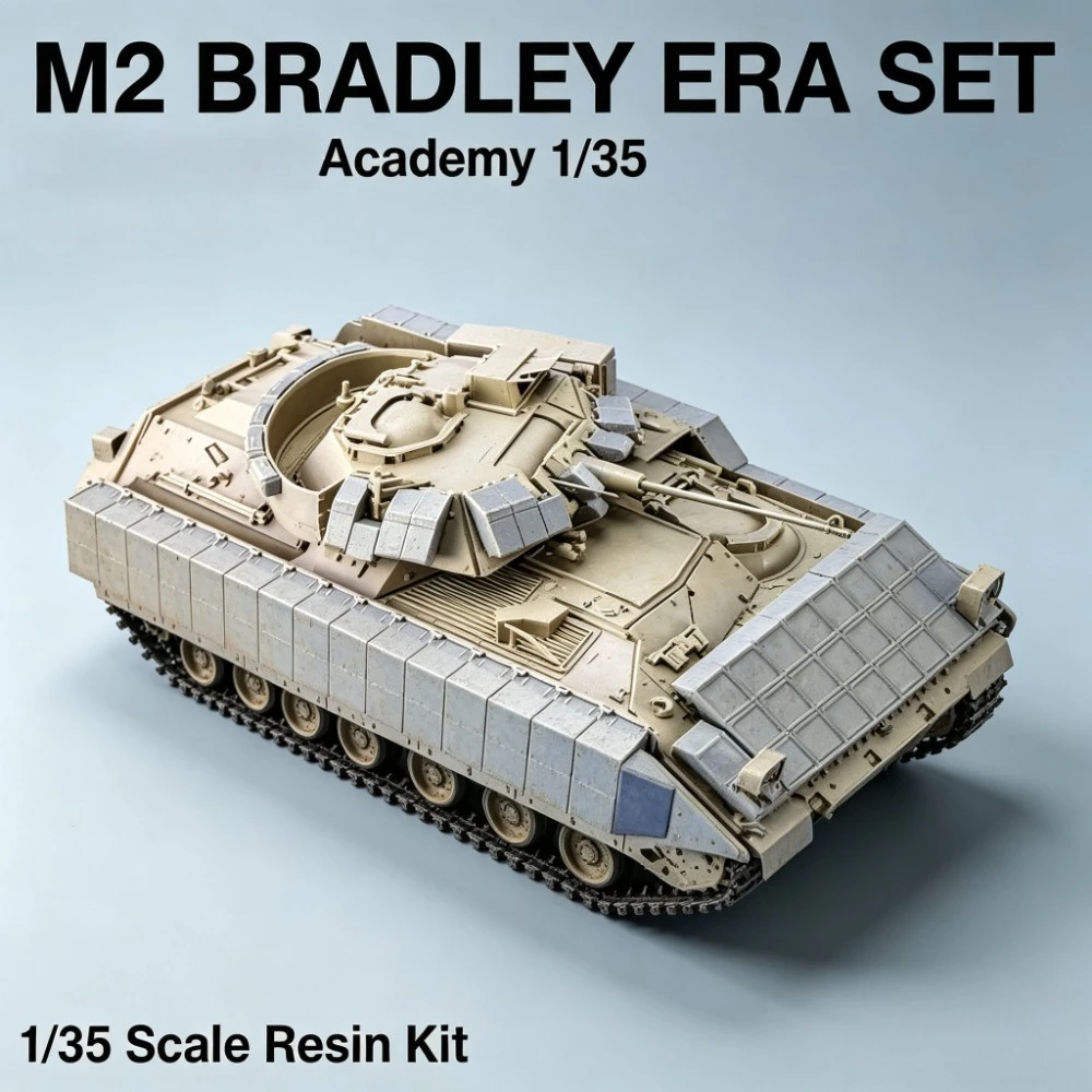 1/35 M2 Bradley ERA Set LF1168 Resin Conversion Kit  Academy Military Vehicle Model Upgrade Parts
