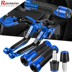 For SUZUKI SV650 SV650S 1999-2003 2004 2005 2006 2007 2008 2009 2010 2011 2012 Motorcycle Handle Grips Ends Clutch Brake Levers