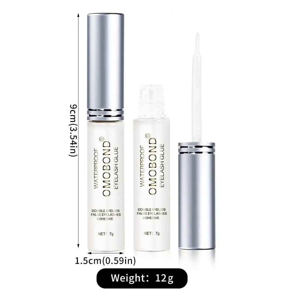 1 Uds 7g pegamento para pestañas postizas Primer impermeable de larga duración extensión de secado rápido fácil removedor Pegamento Pestañas herramientas de maquillaje