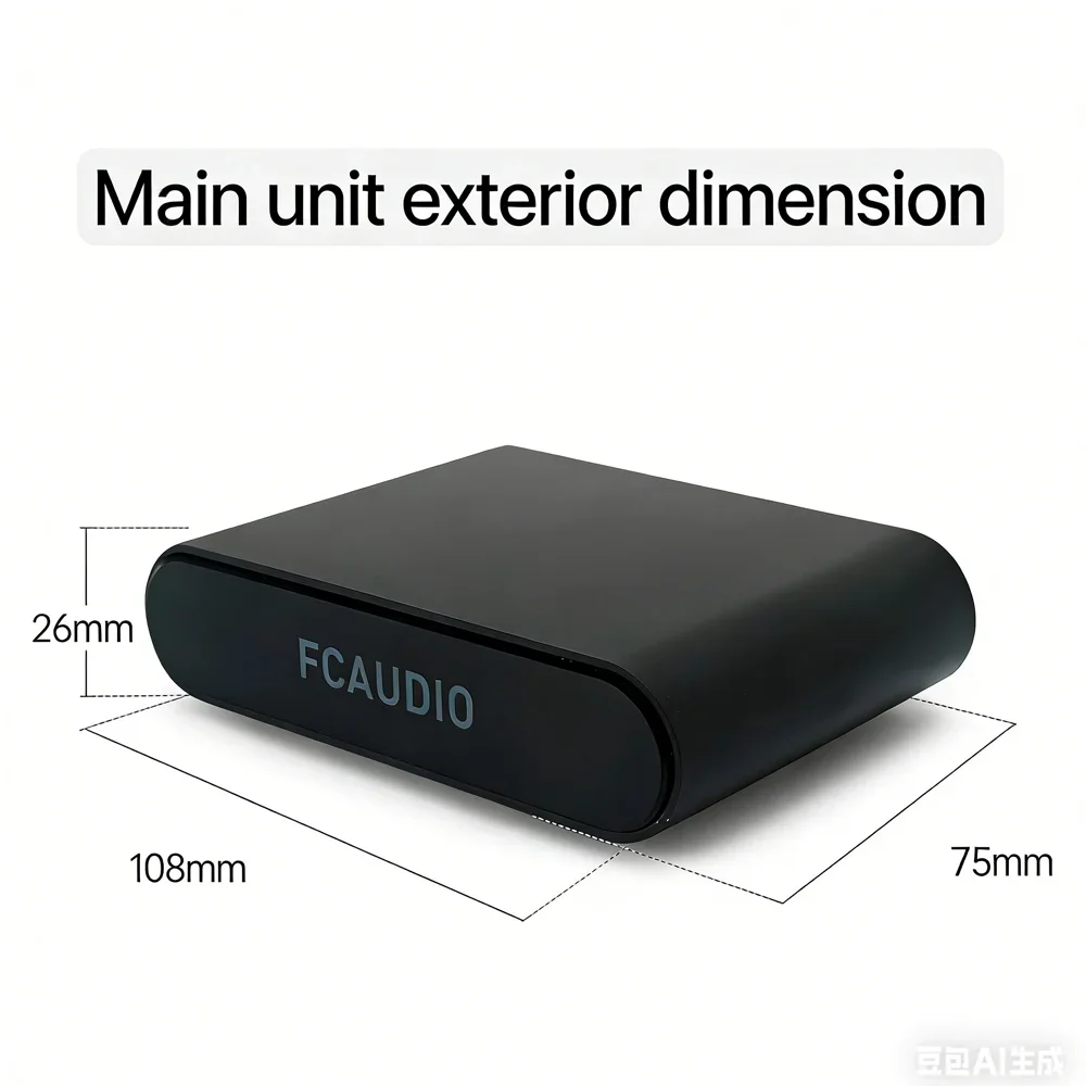 WA20 Hi-Fi Audio Amplifier, 50Wx2 Bluetooth 5.0 Receiver, Wireless USB Music Player with STA350BW Chip for Home Theater Speakers