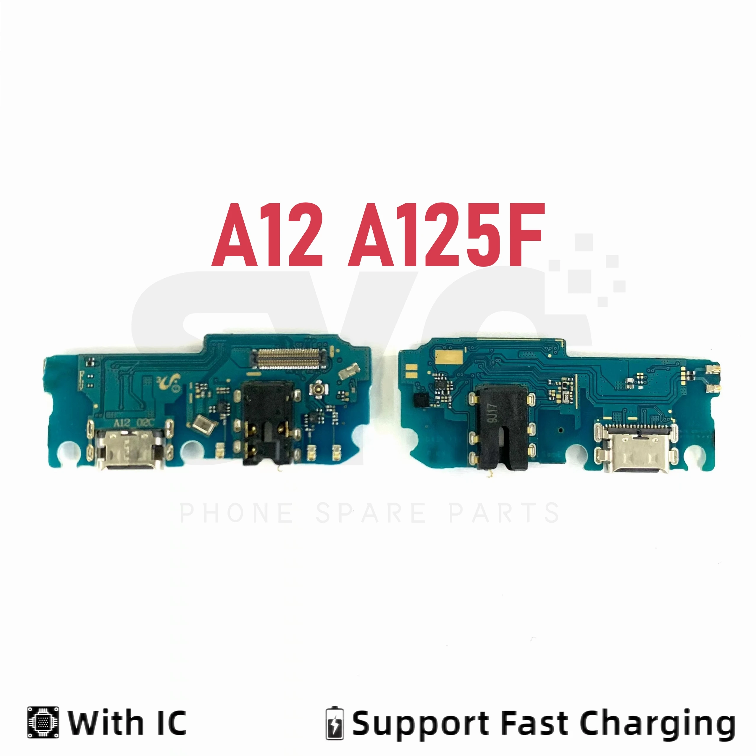 

SYC Good quality Charging Flex For Samsung Galaxy A12 SM A125 USB Charge Port Jack Dock Connector Charging Board Flex Cable