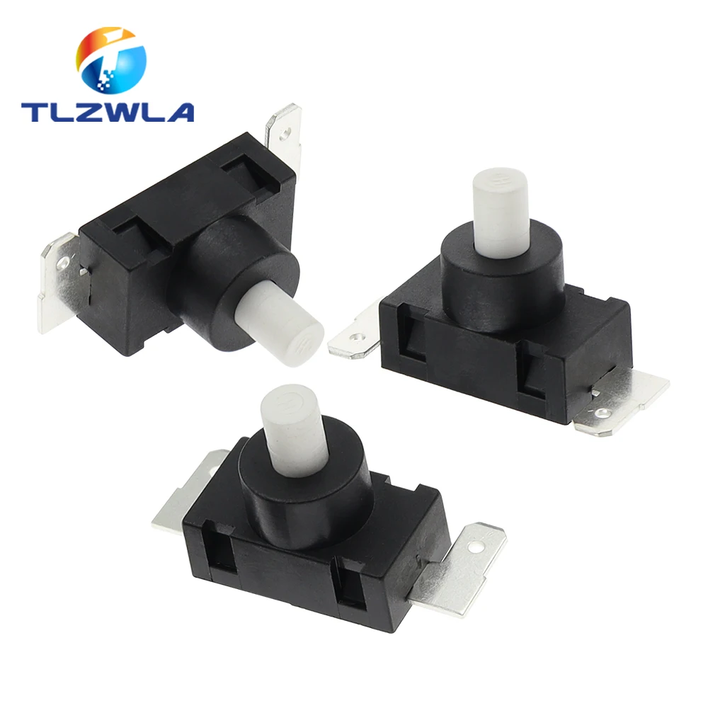 2PCS YT-2513-F Vacuum Cleaner Switch Accessories NOVA Cleaner Switch KAN-J4 Power Button Switch Two Legs