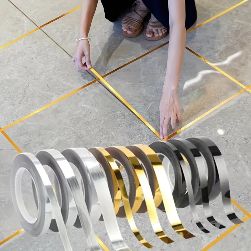 1 roll of living room tile floor waterproof self-adhesive beautiful seam adhesive strip