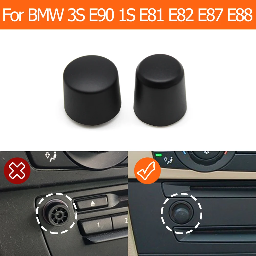 

Car Dashboard Multimedia CD Player Radio Audio Volume Rotary Switch Button Knob For BMW 3 1 Series E90 E81 E82 E87 E88 2005-2011