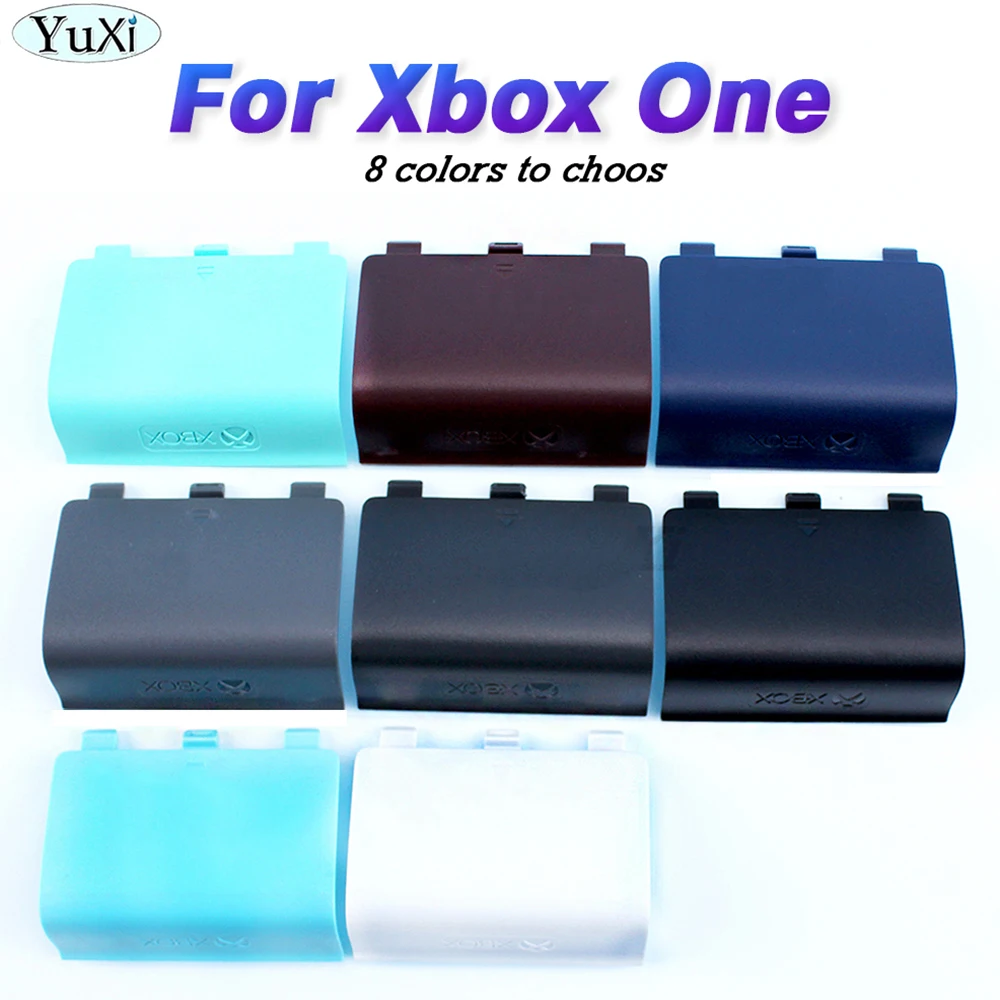 

YuXi 1Pcs Original Battery Shell Lid Back Case For Xbox One Game Pad Controller Power Supply Rear Cover Pack Repair Accessories