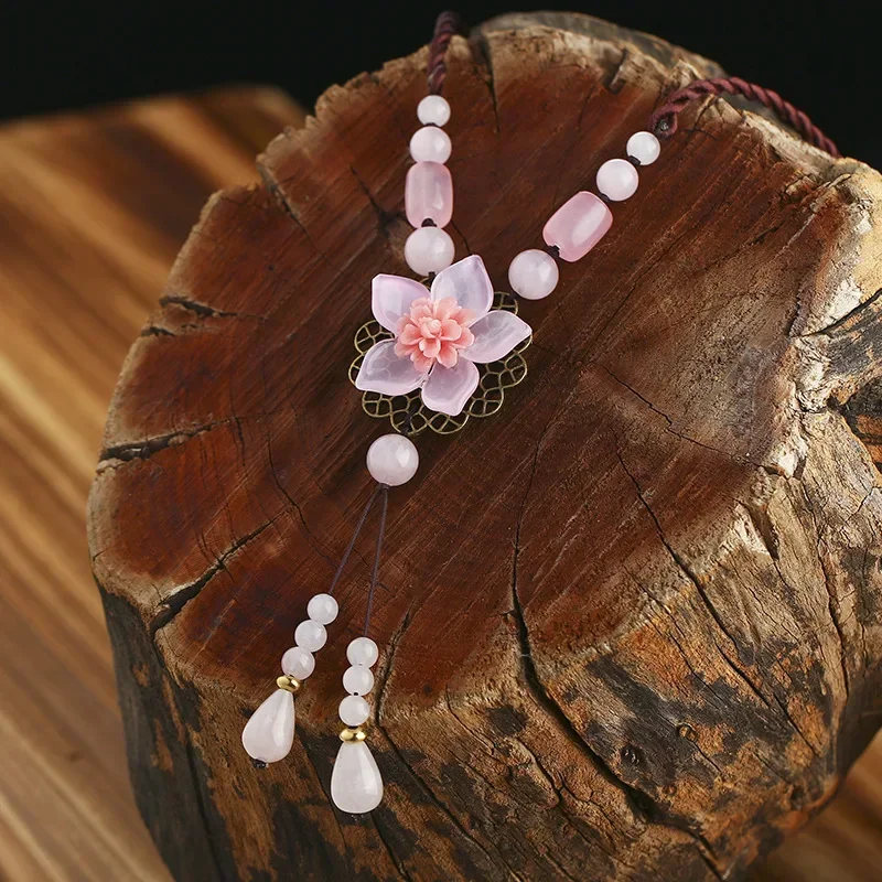 

Универсальные и модные подвески для одежды, ретро-ожерелья, осенние и зимние аксессуары в этническом стиле.