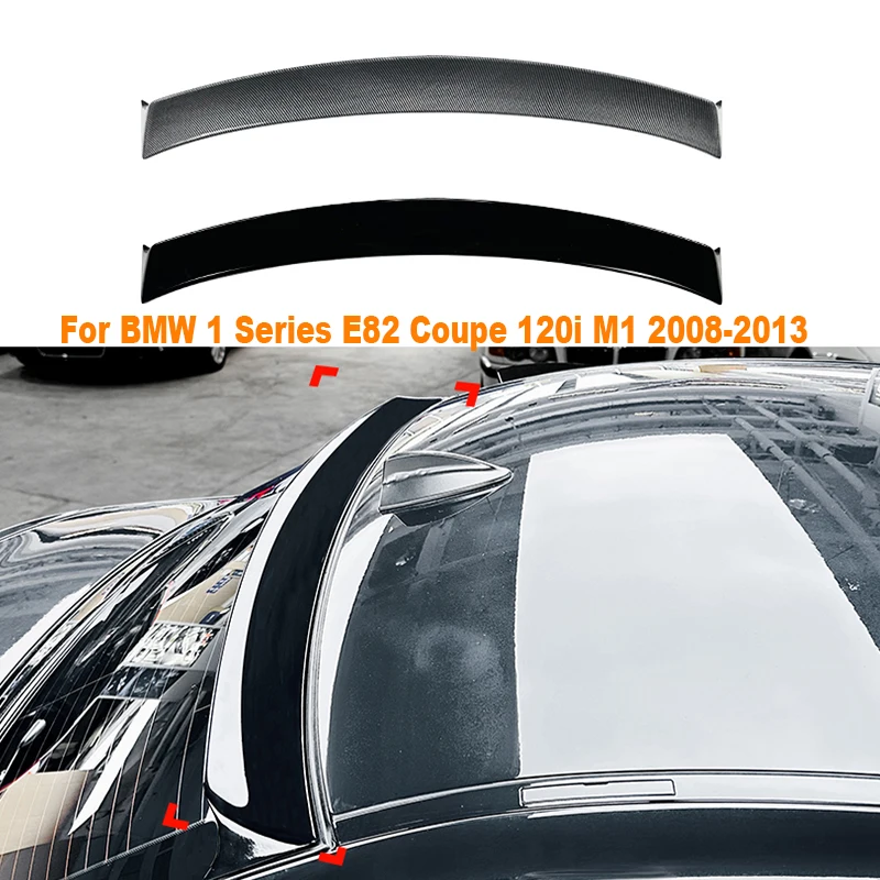 

Car Tail Wings Fixed Wind Spoiler Rear Wing Auto Decoration Accessories For BMW 1 Series E82 Coupe 120i M1 2008-2013