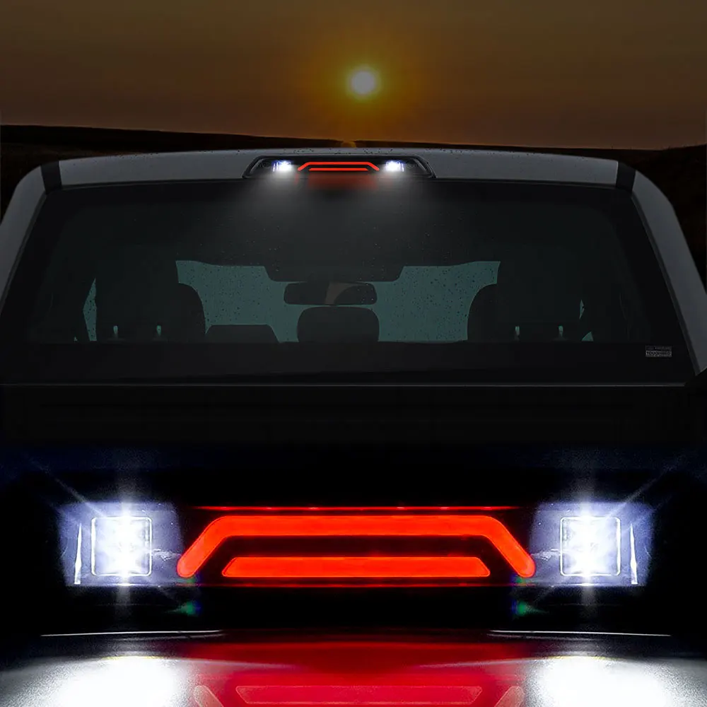 

LED Smoke Third 3rd Brake Light Tail Rear Cargo Lamp For 2009-2014 Ford F-150