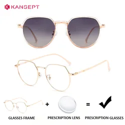 KANSEPT Magnetic Clip-on Glasses Frame Shades Female Women's Sunglasses for You Ophthalmic Frames Man Glass Eyepieces Eyewear