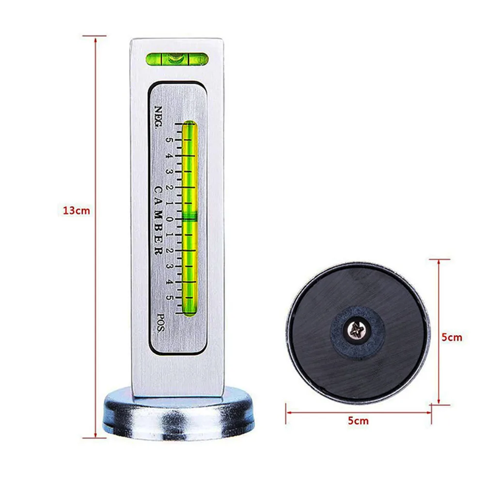 1pcs Automobile Four-wheel Positioning Magnetic Level Level Camber Adjustment Auxiliary Tool Magnet Positioning Tool