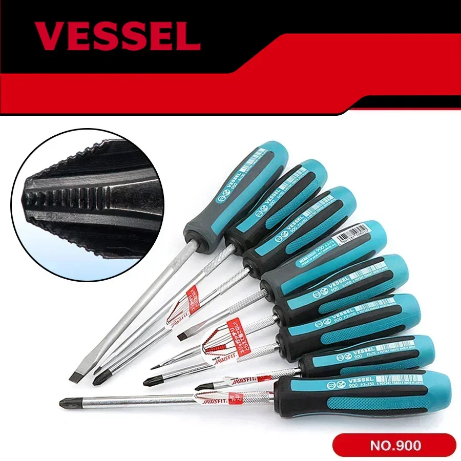 Genuine Vessel MEGADORA Standard Screwdriver Phillips Screwdriver Screwdriver No.900 Precision