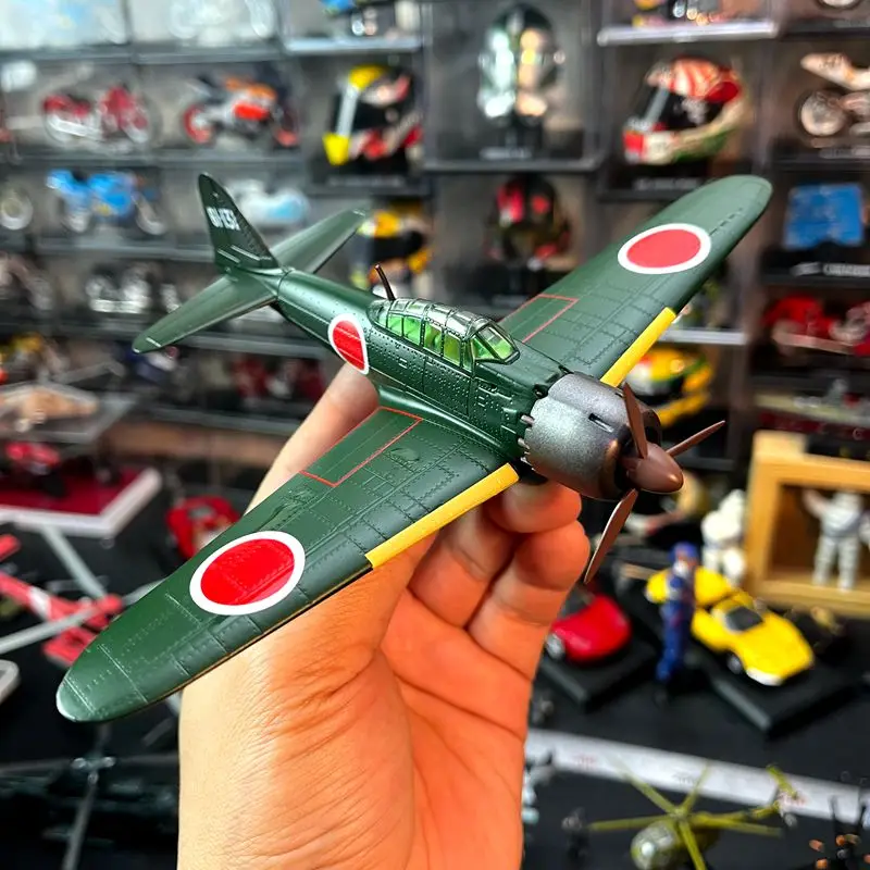 1: 72 Scale 52 Type Zero Fighter Model Green Coating Alloy WWII Finished Static Pendant