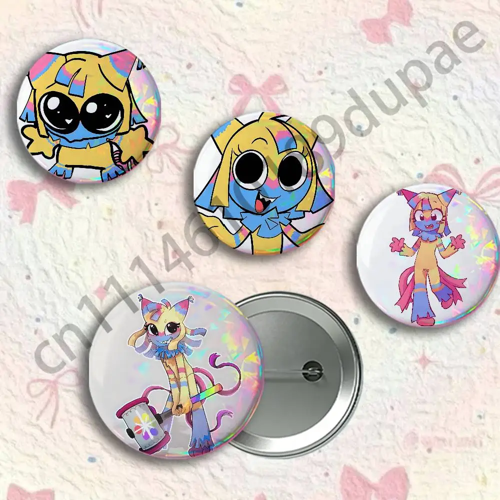 D-Dandys Y-Yatta-es World Button Pin Single Pack Anime Merch for Ita Bags Badge Collectible Buttons