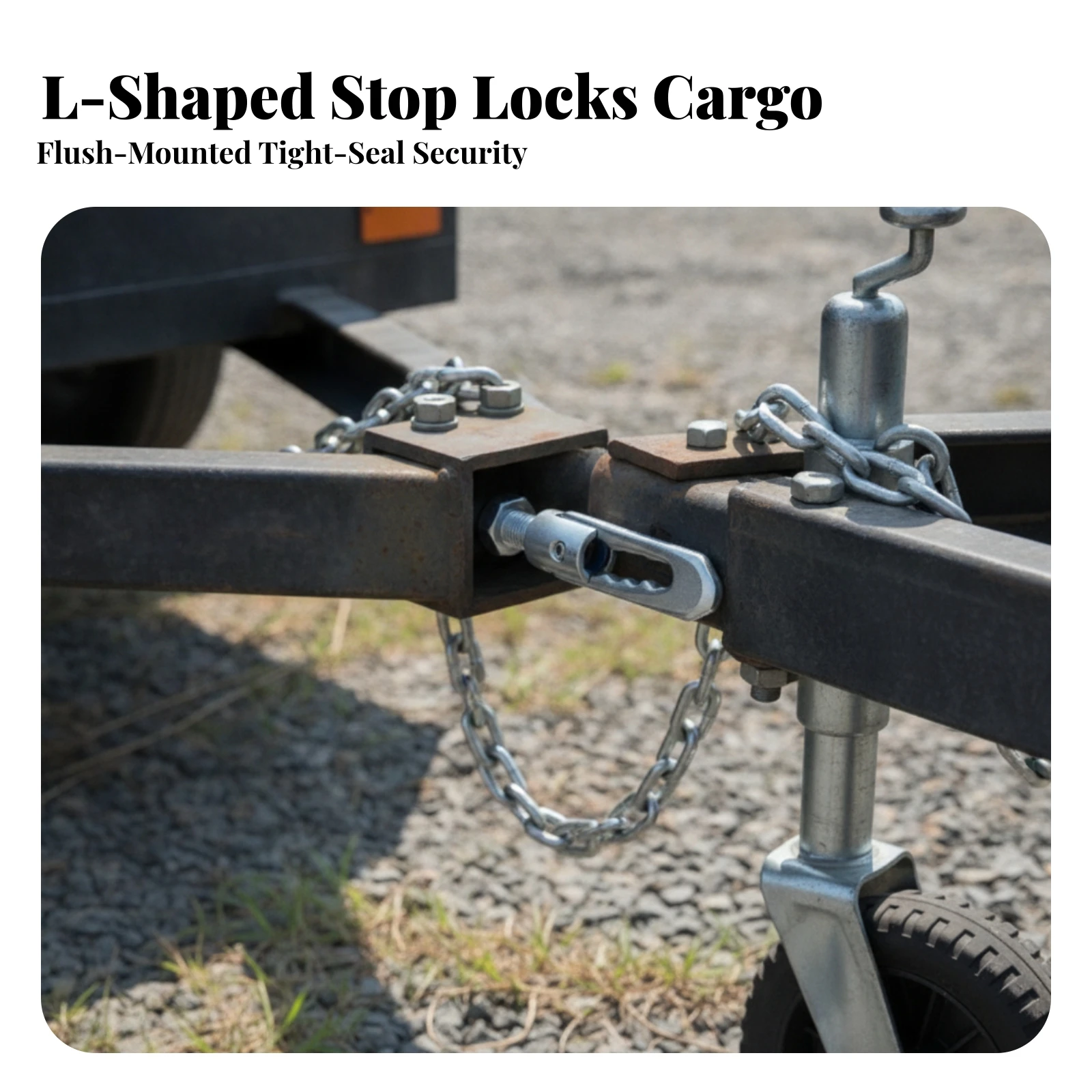 T-Shaped Locking Pin with Hex Nut Corrosion-Resistant T-Handle Quick Release Pin Fastener Threaded Hardware Galvanized