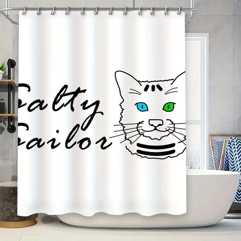 

Delicate White Butterfly Shower Curtain Set: Lavender Bath Decor with Waterproof Fabric for Bathroom Curtains Purple White Patte