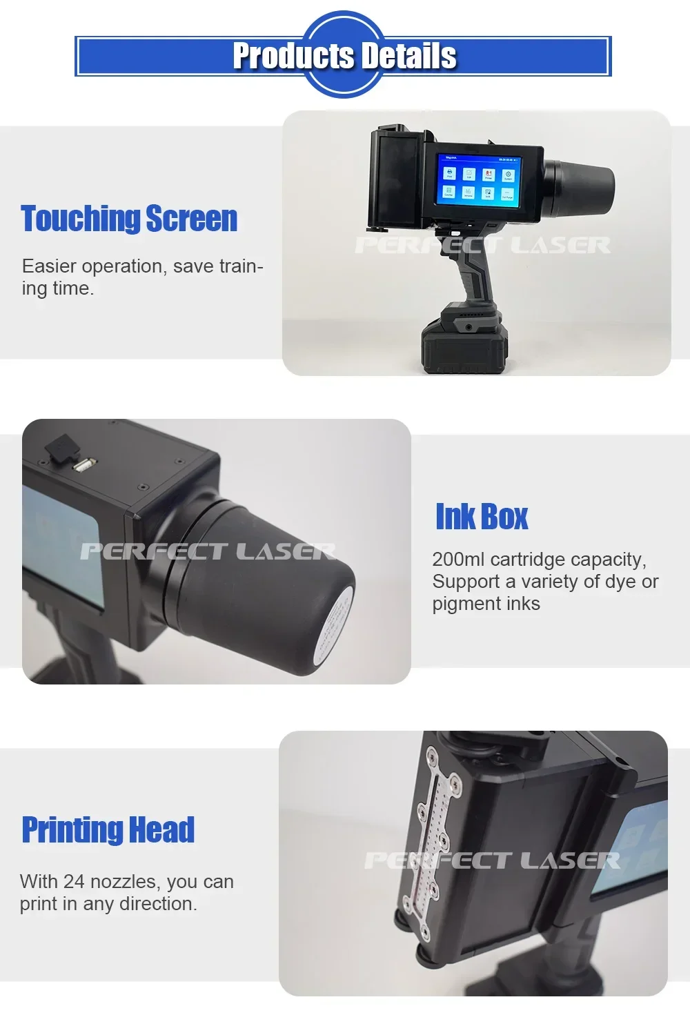 2026exclusive Perfect -China Large Factory Light-weight Small Tij Handheld Large Character Inkjet Printers for Paper with L