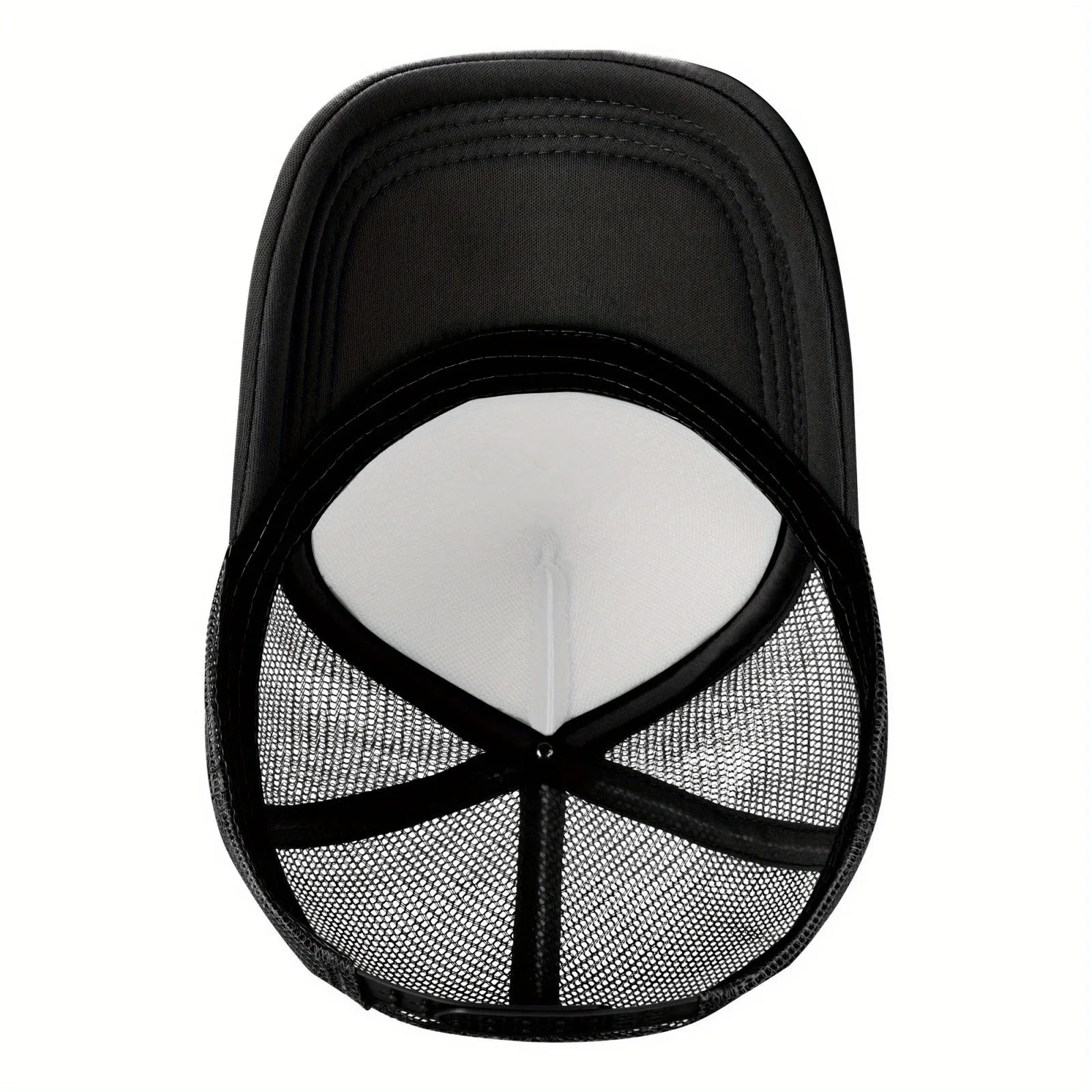 1pc Philippine-Inspired Mesh Baseball Cap - Unisex, Breathable & Sun-Protective Trucker Hat With Adjustable Fit, Funky Design Fo