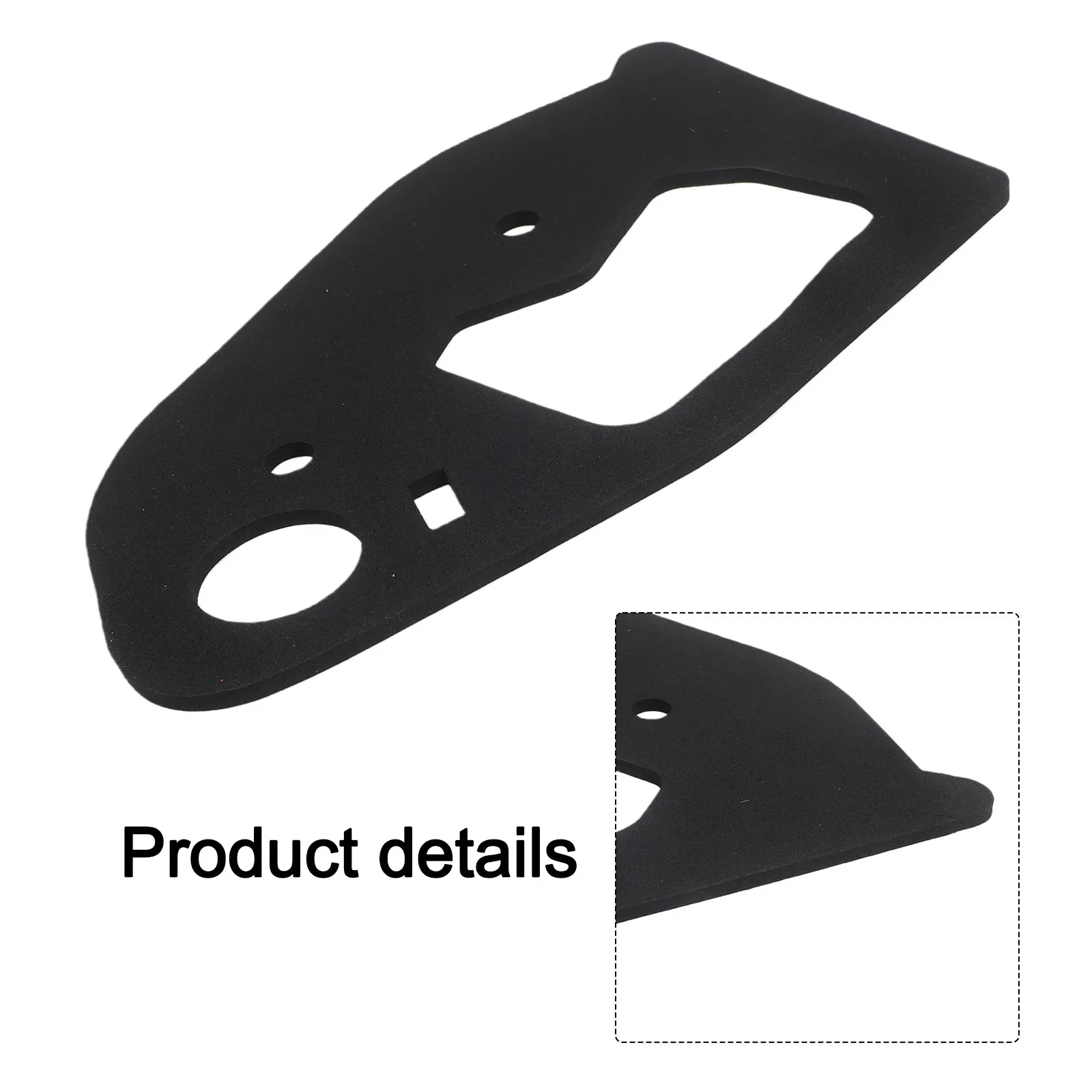 Picture 5: Rear Tail Light Seal For Toyota For Yaris 2008-2013 81554-0D240 815640D240 Plastic Black Tail Cluster Seals Car Accessories