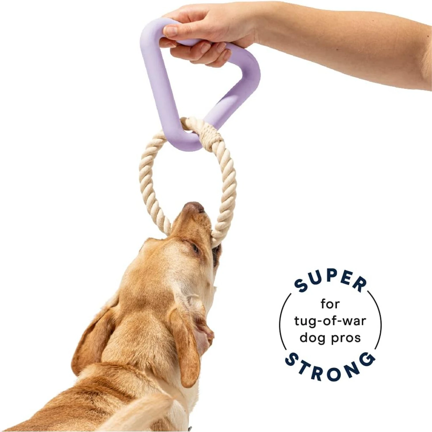 Dog Toy for Medium and Large Breeds, Rope Toy,  Lilac