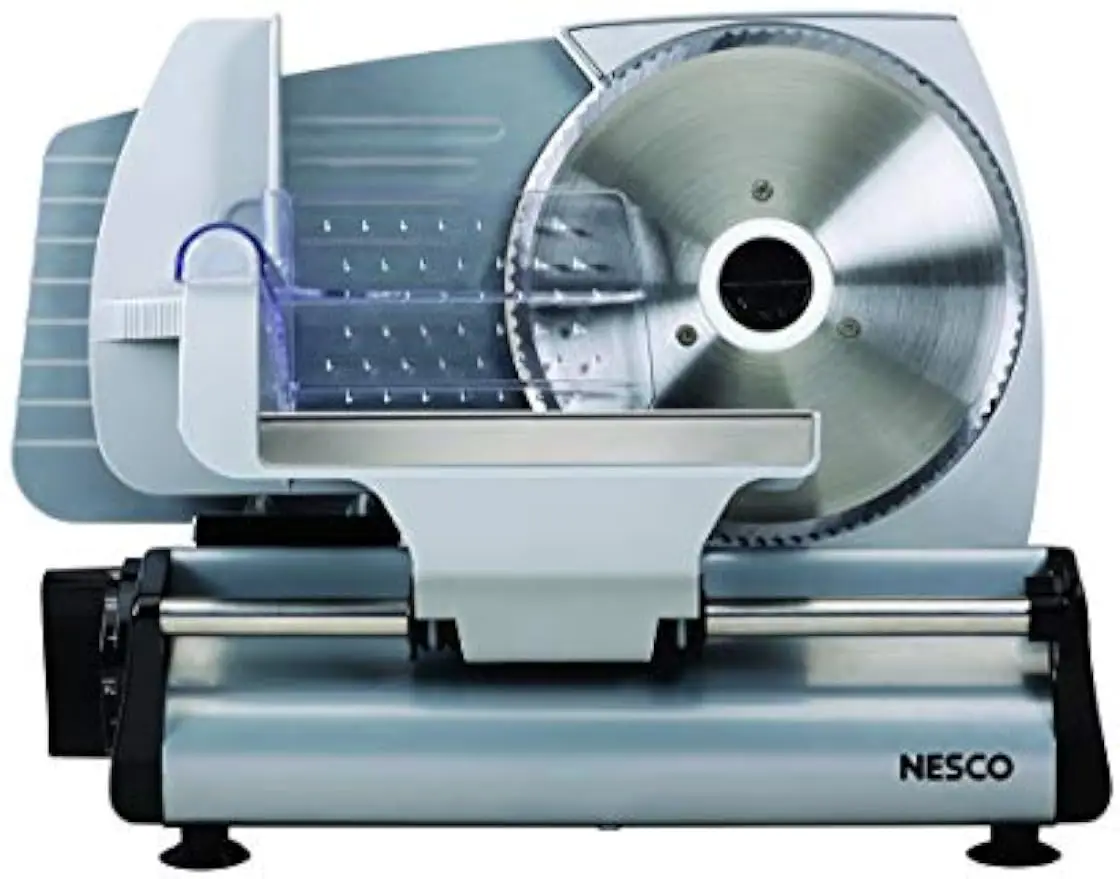 FS-200, Food Slicer, Gray, Aluminum with 7.5 inch Stainless Steel Blade, 180 watts, One Size