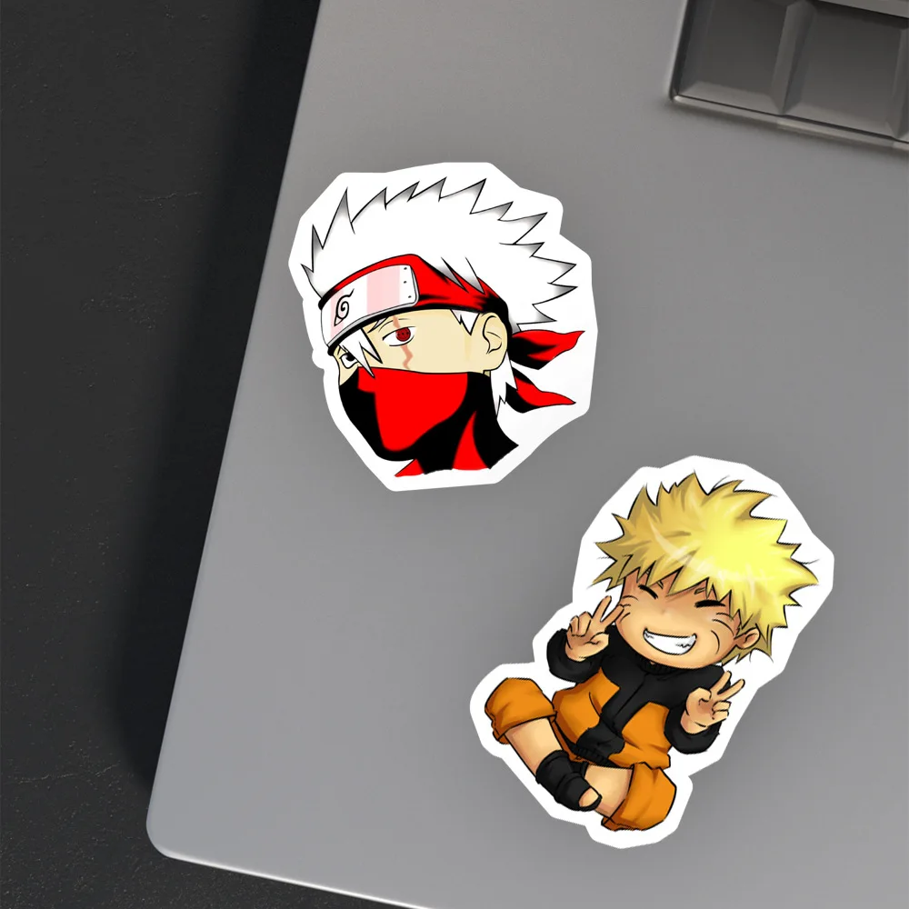 100pcs Anime Naruto Stickers Laptop Skateboard Refrigerator Guitar Doodle Toy DIY Waterproof Stickers