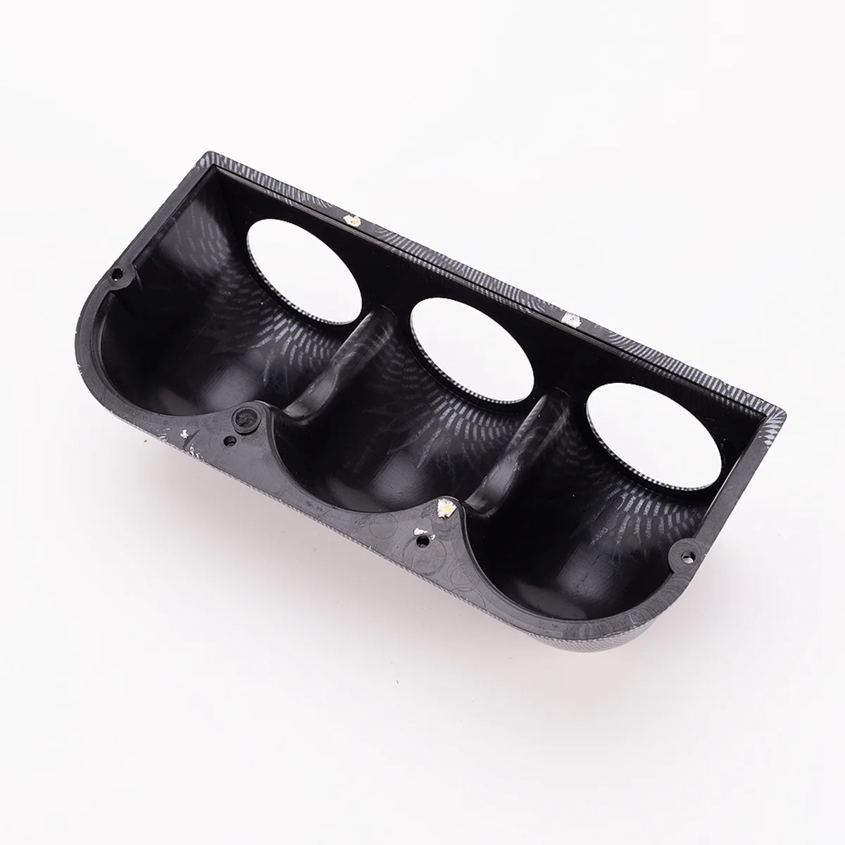 

52Mm Horizontal Triple Gauge Dash Mount Holder For Auto Truck Boat Motorcycle Durable Abs Dashboard Accessory Pod