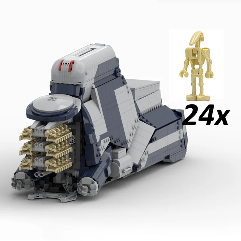 2392pcs MOC Clone Wars Seperatist MTT Star Battle Model Building Blocks Construction DIY Christmas Gifts Toy Creative Idea view 2