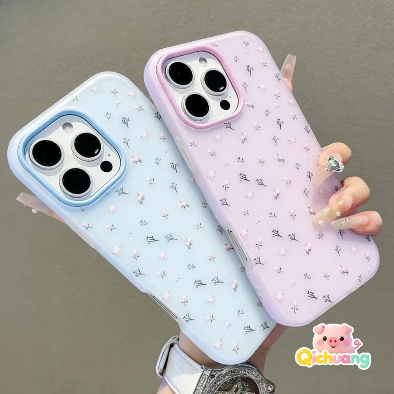 Fashion Fresh Flowers Matte Phone Case For Realme 16 Pro Plus 15T 15X 15 14 Pro Plus Lite 14T 14X 13 Pro 4G 5G Matte Cover