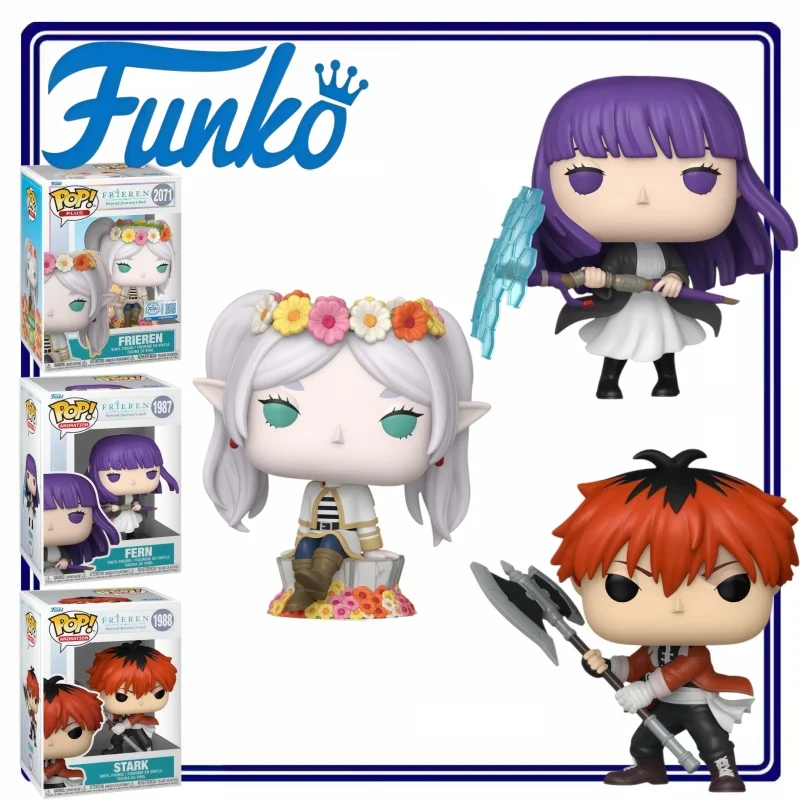 Figura Coleccionable Funko Pop de Frieren: Beyond Journey's End, Modelo de Juguete para Fanáticos del Anime, Regalo, Decoración para el Hogar, Adorno de Escritorio, Souvenir