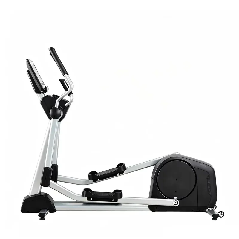 for Commercial Foldable Elliptical Machine Steel Frame Electromagnetic Control  Digital Display Adjustable Resistance