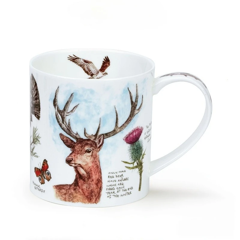 

Large capacity stag bone china, mug, coffee cup, ceramic drinking water, cup, afternoon tea cup