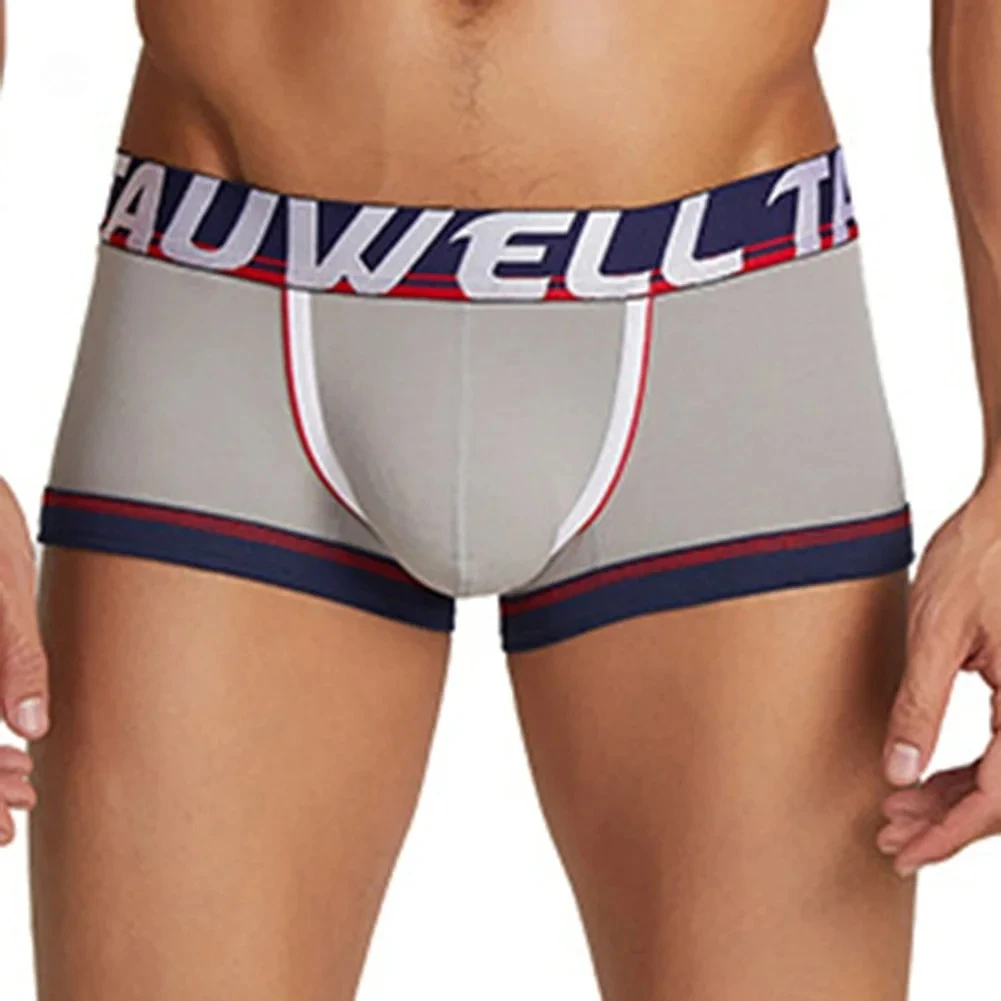 

Men's Bulge Boxy Underwear for Men Sexy Low Waist U Convex Pouch Boxer Shorts Cotton Breathable Comfort Sweaet Absorption Trunks