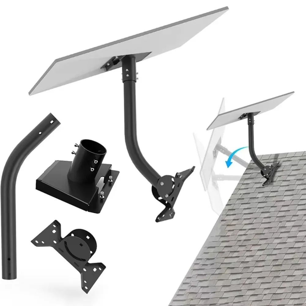 For Starlink Gen 3 Accessory Kit V3 V4 Wall Roof Mount Tube Adapter Adjustable Stand Flat Rod Antenna Stand