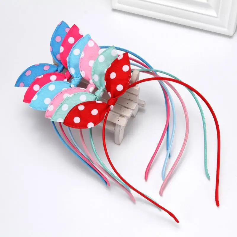 2 Stücke Modische Kinder Metall Haarreif Niedliche Große Schleifen Blumen Haarband Mädchen Haarband Kopfbedeckung Kindergeschenke Haaraccessoires – Detail 4