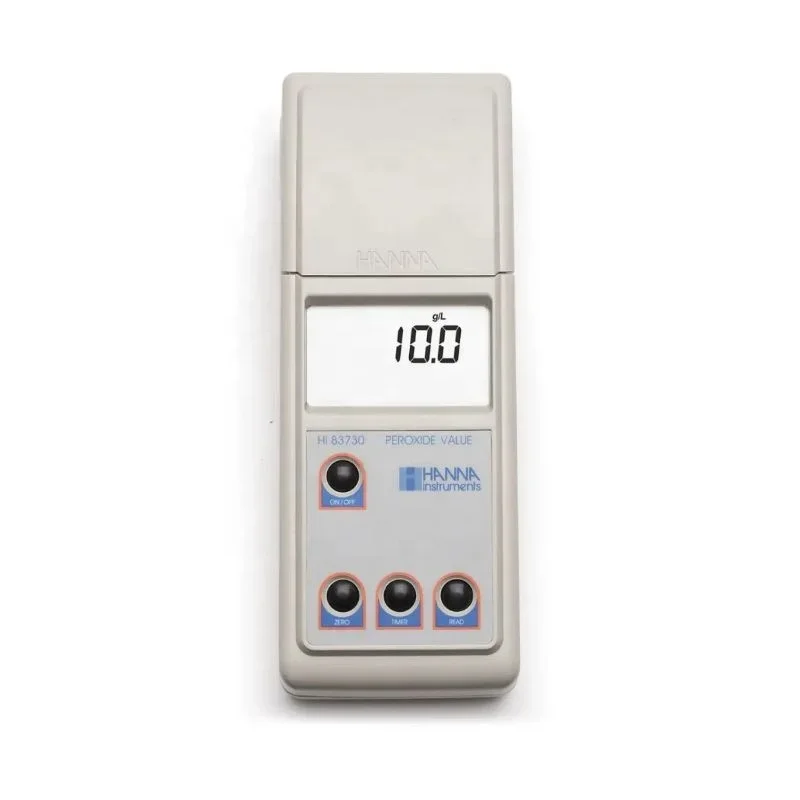 HANNA HI83730 Portable Photometer for Determination of Peroxide Value in Oils Peroxide Tester Refractometer