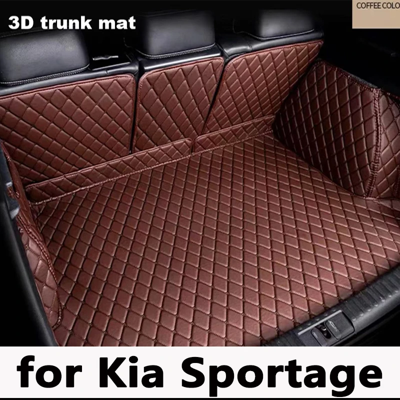 Dedicated Car Trunk Mats For Kia Sportage LWB NQ5 2023 2024 2025 Waterproof Protective Pads Tapis De Sol Voiture Car Accessories