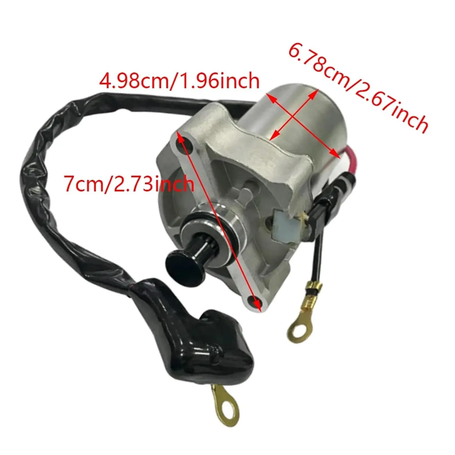Motorcycle Starter Motor Compatible with Yamaha Raptor 90 43D-H1800-00-00 BD3-H1800-00-00