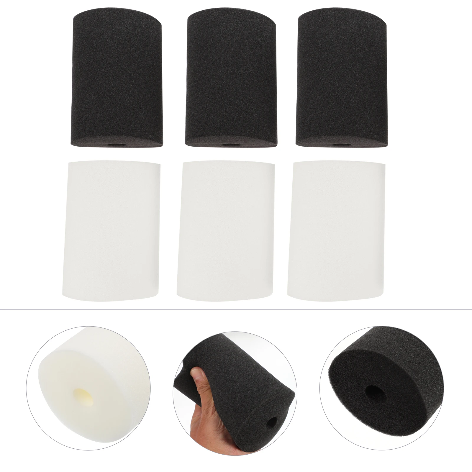 

6 Pcs Eggshell Cup Sponge Inserts Tumbler Turner Accessories for Steel Ceramic Glass Cups 10oz 40oz Compatible 3 4 PVC for Cup