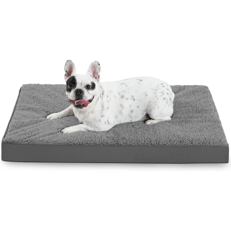 

Extra Large Dog Bed with Removable Washable Cover, XXL Orthopedic 48 inch Dog Crate Bed Large Breed, Waterproof Pet Bed