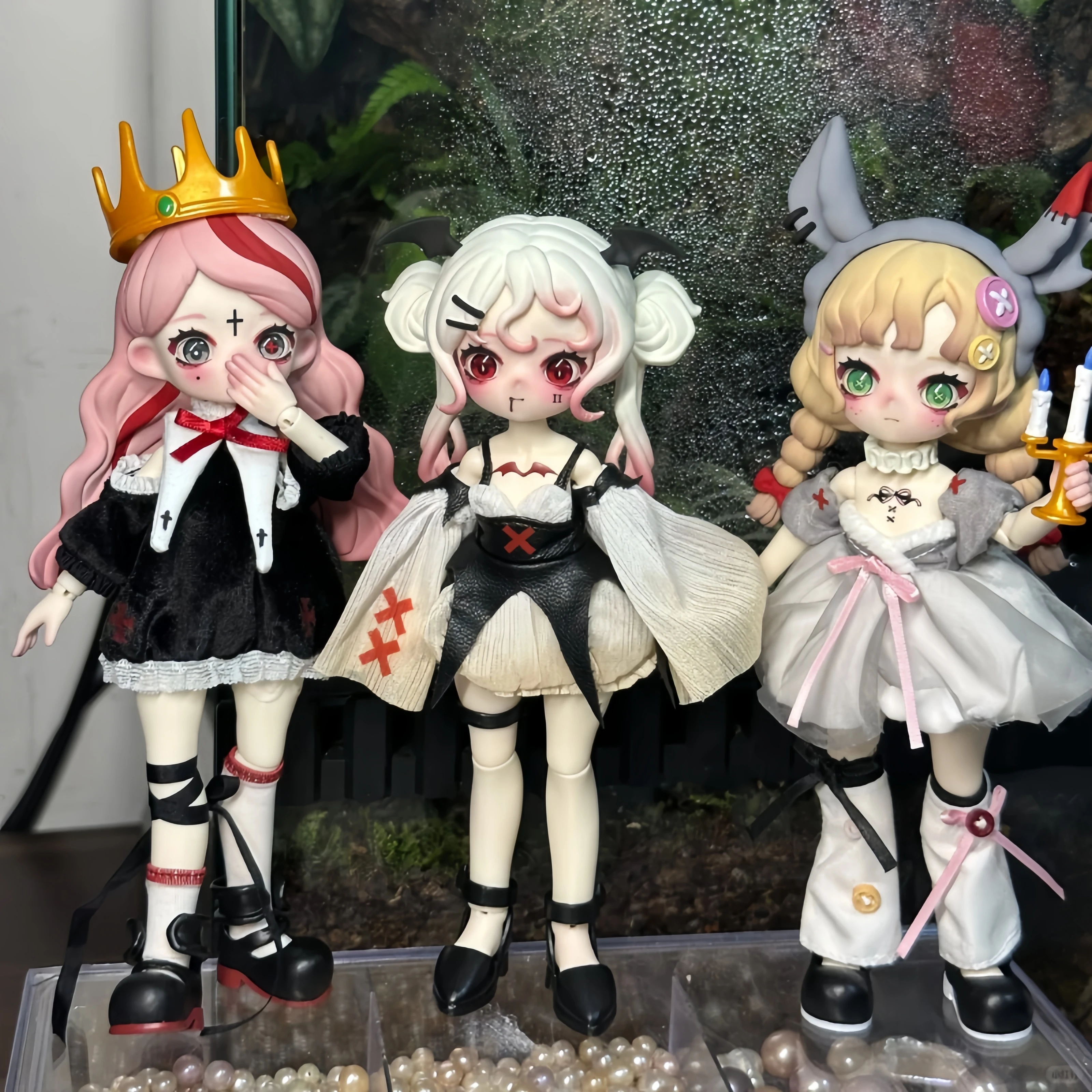 

Hot Nyssaa Bjd Moveable Toy Nightmare Series Trendy Figurine 12 Point Blind Box Ornament Authentic Festival Girl Kawaii Gift