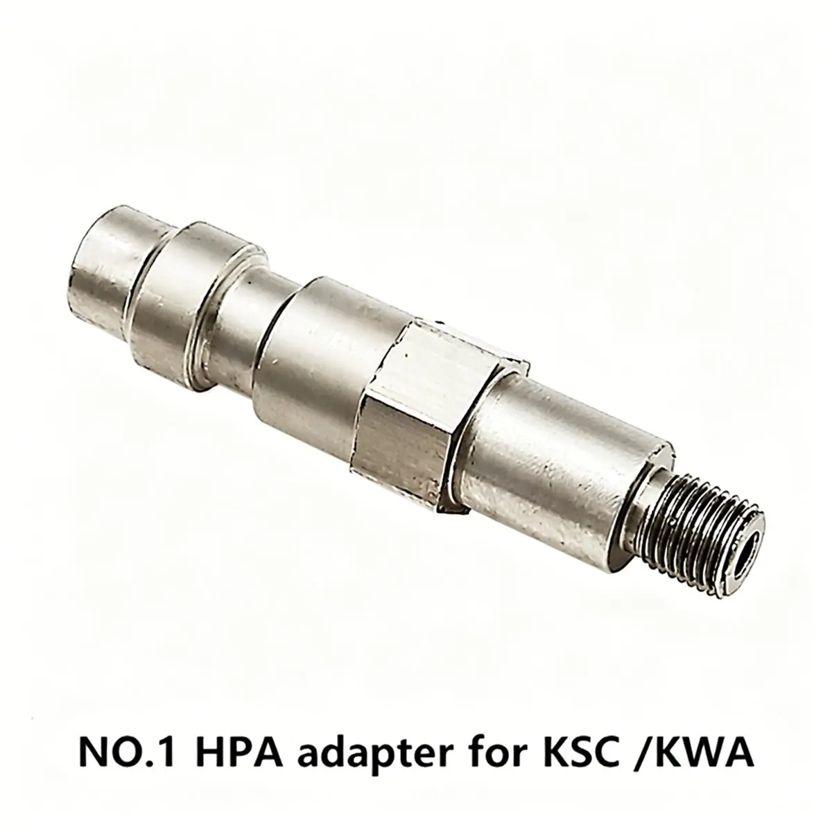 A43TBG  Magazine Taps Valve Adapter Male Foster Probe Quick Disconnect Coupler (US-Version) for -WE