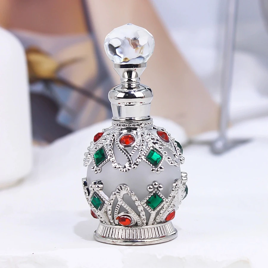 1PCS Luxus Parfüm Flasche Ätherisches Öl Flasche 15ml Leere Flasche Lagerung Flasche Geschenk Glas Parfüm Flasche Tragbare flaschen – Detail 26